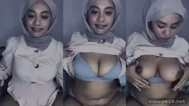 Cewek Imut Pamer Body Dengan Tetek Jumbo