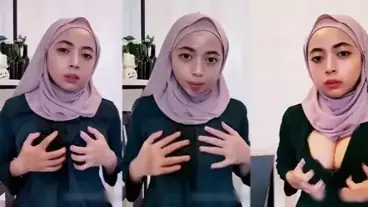 Hijabers Cantik Miera Dientot Ganas Sampe Becek