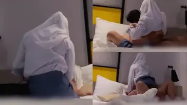 Jeje Hijaber Open BO Viral Digenjot Sampe Crott