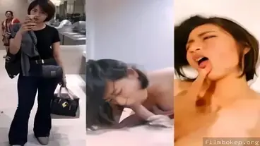 Ngewe Rekan Kantor Rambut Pendek di Kamar Hotel Tengah Malam