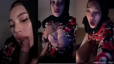 Pacar Horny Ngisap Kontol Rakus, Ngentot Brutal Memek Basah