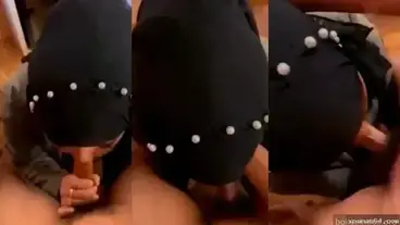 Skandal Jilbab Viral Dientot Sampe Jilbabnya Lepas